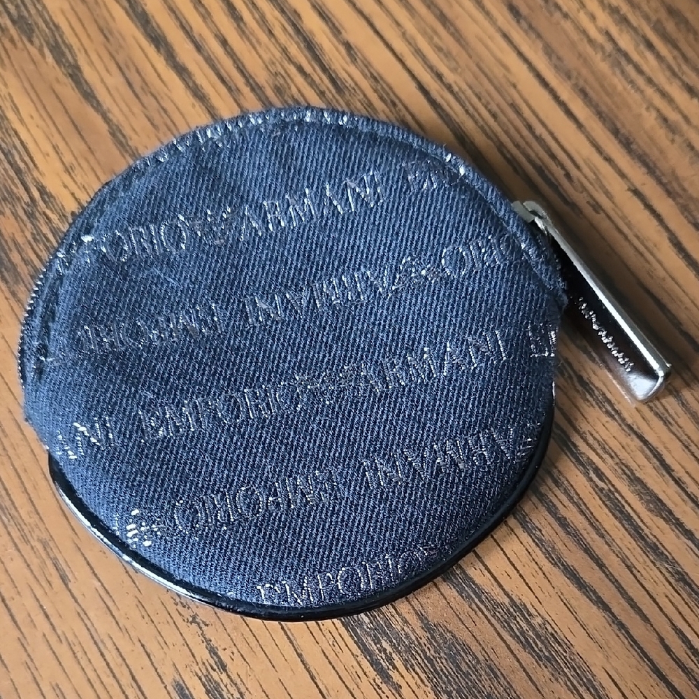 Georgio Armani Logo Coin Pouch